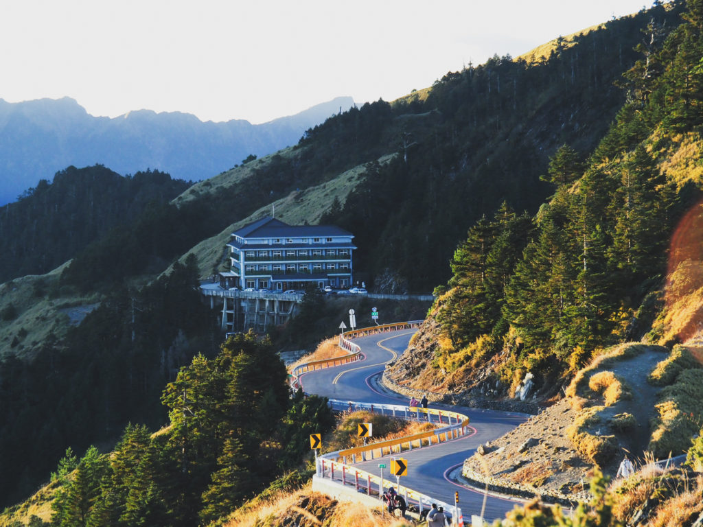 台灣南投旅遊-武嶺風景