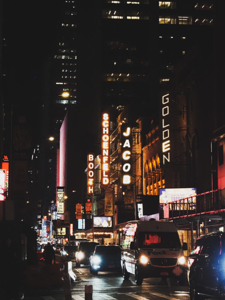 紐約夜晚街景