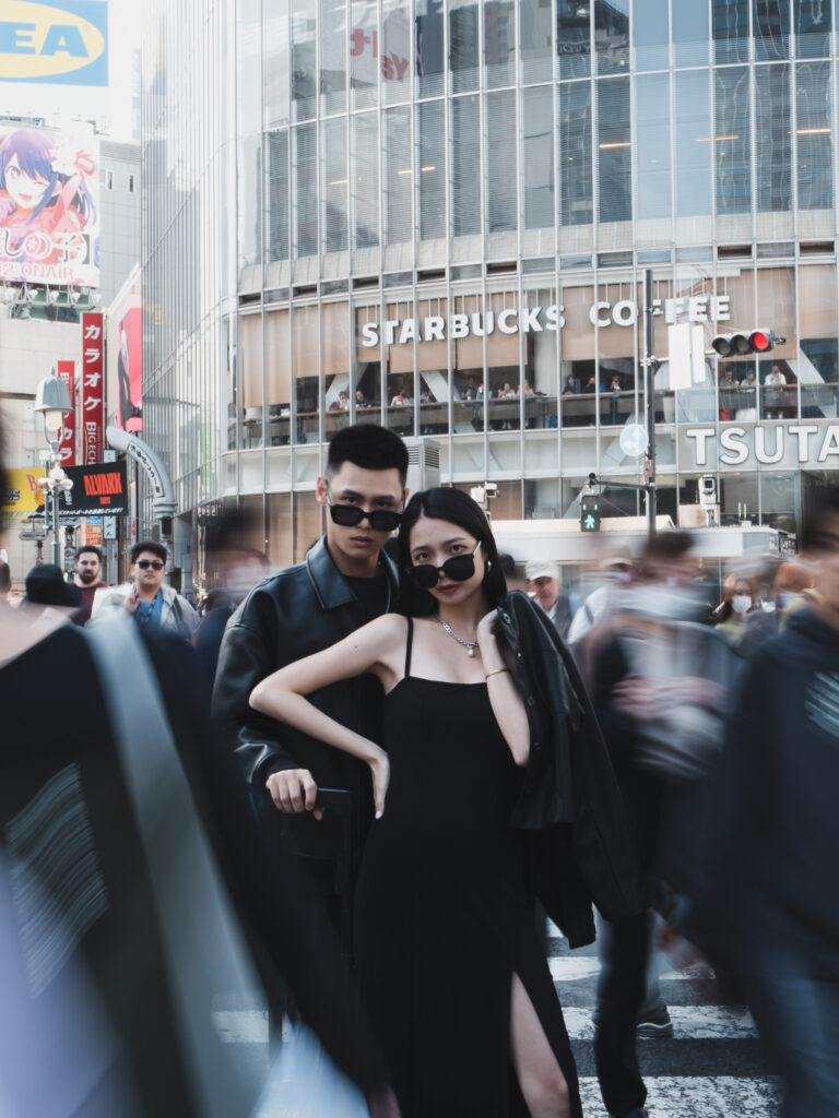 東京自助輕婚紗 澀谷街頭